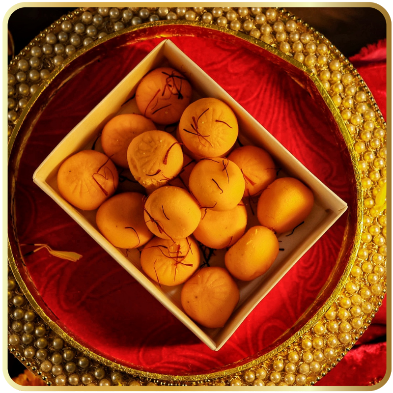 Soft yellow Amba Pedha with mango essence – Gangdhar Mithaiwale