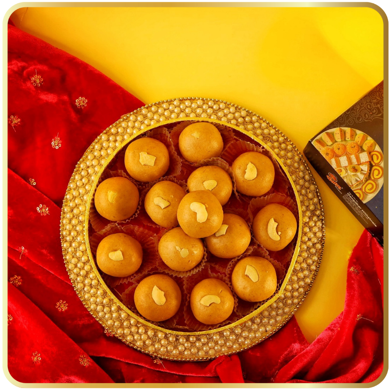 SP Besan Ladoo – premium ghee ladoo by Gangdhar Mithaiwale