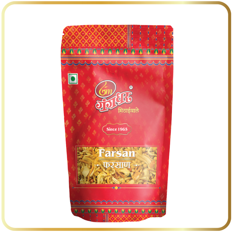 Traditional Maharashtrian Farsan – crispy mixed namkeen by Gangdhar Mithaiwale – available online