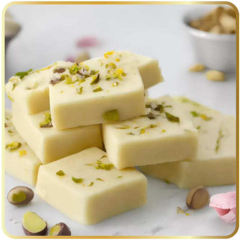 Khawa Barfi – traditional mawa barfi from Gangdhar Mithaiwale