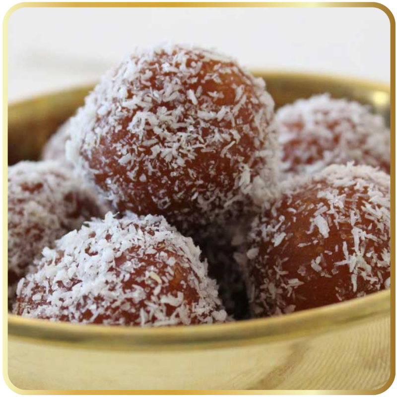 Dry Gulab Jamun – sugar-coated khoya sweet by Gangdhar Mithaiwale