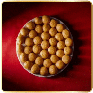 Traditional brown kandi pedha made from khoya – Gangdhar Mithaiwale