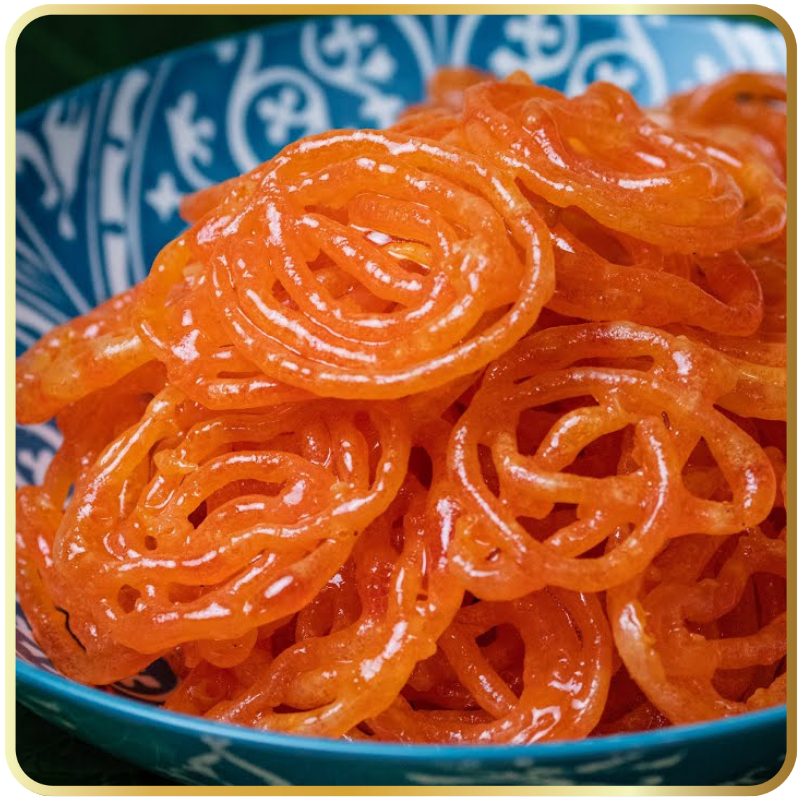 Premium Dollar Jilebi in round shape by Gangdhar Mithaiwale