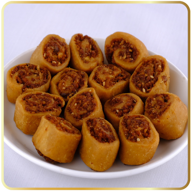 Bakarwadi – spicy and crunchy rolled Maharashtrian snack by Gangdhar Mithaiwale – order online