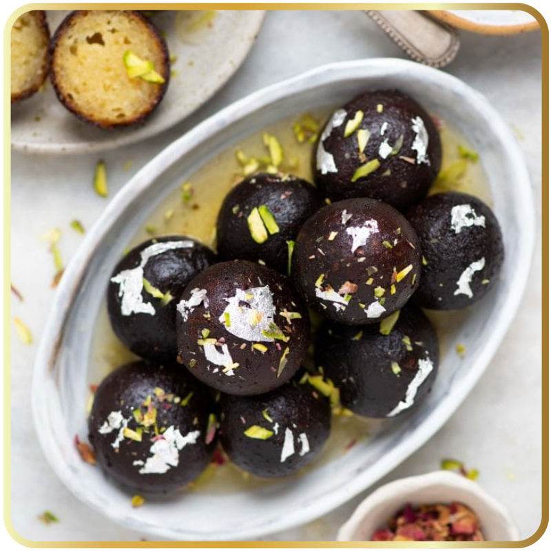 Kala Jamun made with desi ghee and khoya – Gangdhar Mithaiwale traditional sweet
