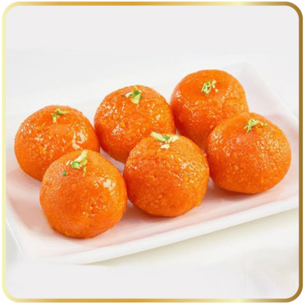 Refined Motichoor Ladoo with soft boondi by Gangdhar Mithaiwale
