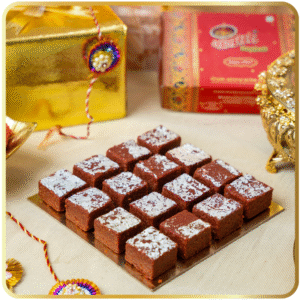 Chocolate Coconut Barfi from Gangdhar Mithaiwale Pune