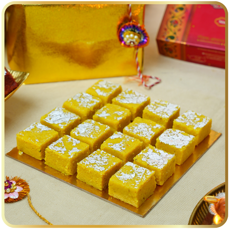 Traditional coconut barfi Pune